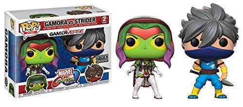 Funko POP! Games: Marvel vs Capcom - Gamora vs Strider - 2 Pack FYE Exclusive
