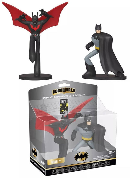 Funko DC Hero World Series 9 Batman Beyond & Batman Exclusive 4-Inch Vinyl Figure