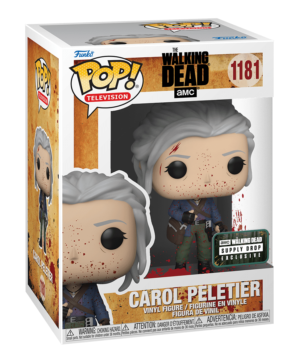 Funko POP! Television The Walking Dead Carol Peletier #1181 [Bloody] Supply Drop Exclusive