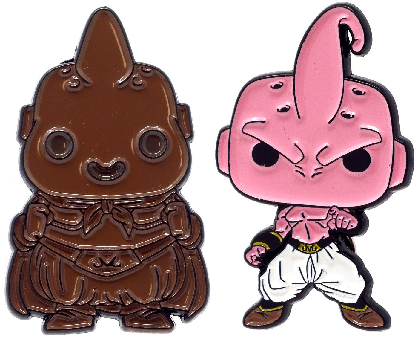 Funko POP! Pins Dragon Ball Z Kid Buu and Majin Buu (Chocolate) 2-Pack Exclusive