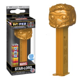 Funko POP! PEZ Marvel Star-Lord [Gold] 3200 LE Funko Shop Exclusive