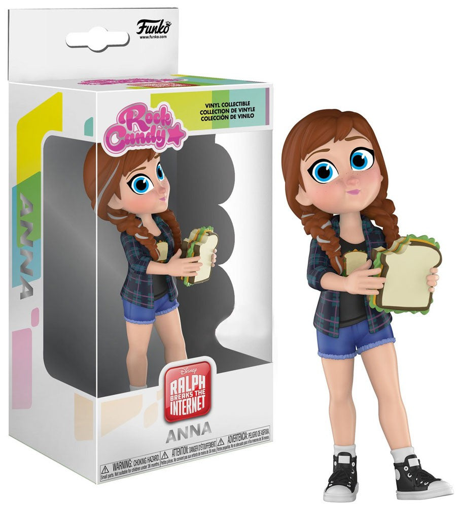 Funko Rock Candy Disney Ralph Breaks the Internet Anna [Comfy] Exclusive