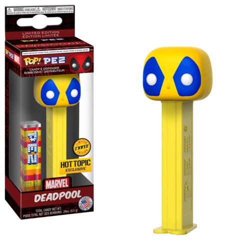 Funko POP! PEZ! Marvel CHASE Deadpool (X-Men) (Inverse) Exclusive