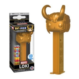 Funko POP! PEZ Marvel Loki [Gold] LE 3200 Funko Shop Exclusive