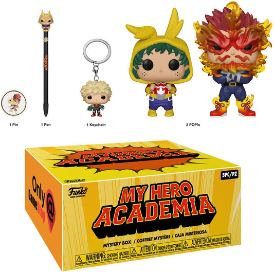 Funko POP! Animation My Hero Academia Box Gamestop Exclusive! Endeavor and Deku Onesie