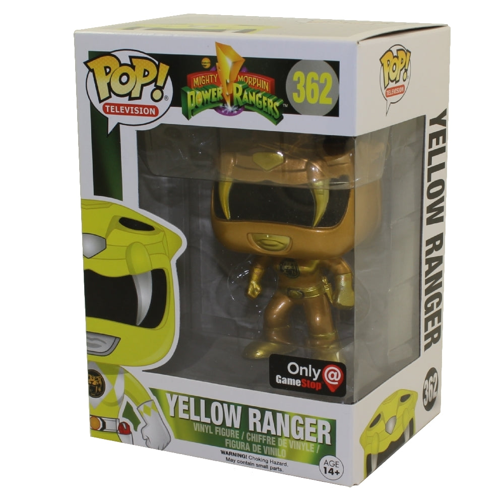 Funko POP! Television Mighty Morphin Power Rangers Yellow Ranger #362 [Gold] Exclusive