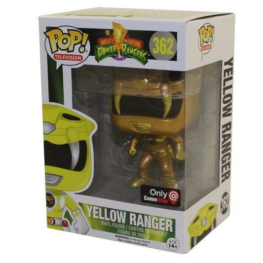 Funko POP! Television Mighty Morphin Power Rangers Yellow Ranger #362 [Gold] Exclusive