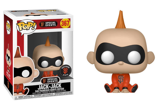 Funko POP! Disney Incredibles 2 San Francisco Giants Special Events Jack-Jack #367 Exclusive