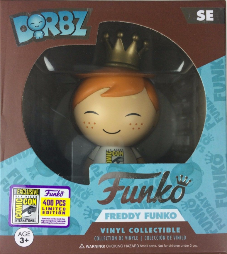 Funko Dorbz Freddy Funko [White SDCC Shirt] SDCC 2017 LE 400