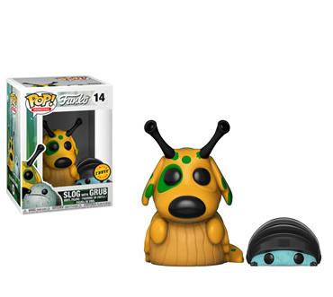 Funko POP! Wetmore Forest CHASE Slog with Grub #14 [Shell Closed]