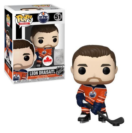 Funko POP! Hockey NHL Edmonton Oilers Leon Draisaitl #51 Exclusive