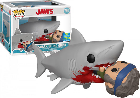 Funko POP! Movies Jaws Eating Quint #760 (2019 Summer Convention Exclusive)