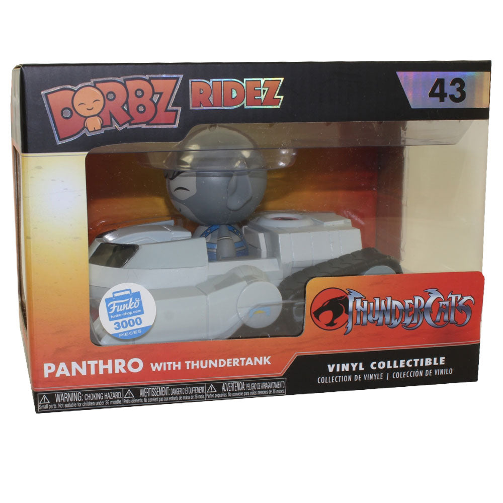 Funko Dorbz Ridez Thundercats Panthro with Thundertank #43 LE 3000 Funko Shop Exclusive