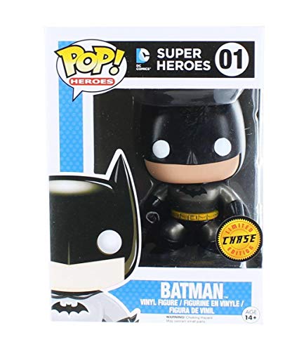 Funko POP! Heroes CHASE Batman #01 [Metallic]