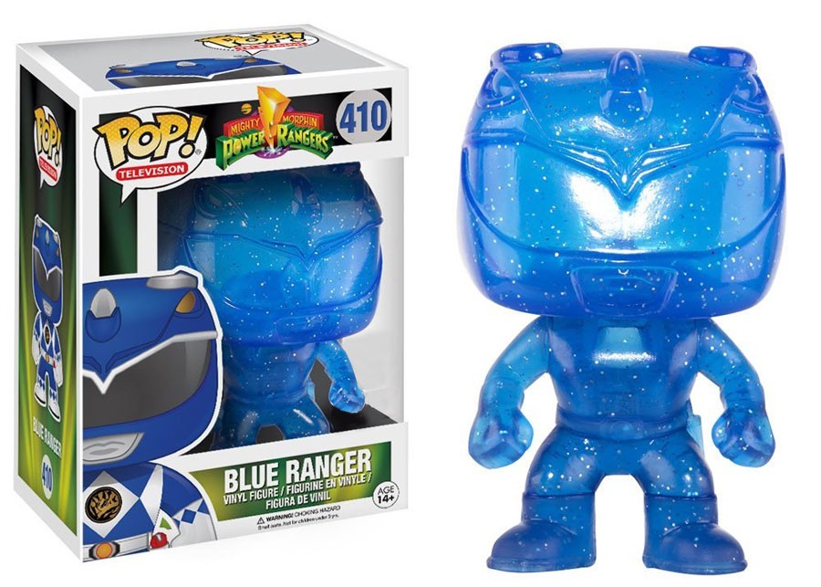 Funko POP! Television Mighty Morphing Power Rangers Blue Ranger #410 [Morphing] Exclusive