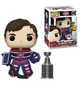 Funko POP! Hockey NHL Montreal Canadiens CHASE Patrick Roy #48 [Stanley Cup] Exclusive