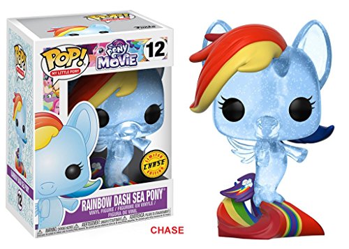 Funko POP! My Little Pony Funko CHASE Rainbow Dash Sea Pony #12