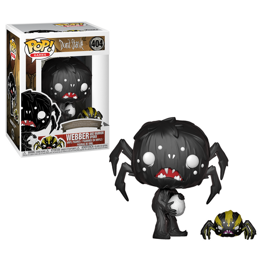 Funko POP! & Buddy Games: Don't Starve Webber with Spider