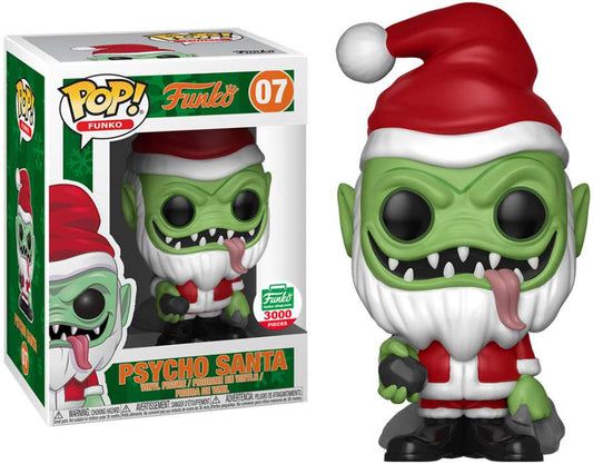 Funko POP! Psycho Santa #07 [Green] [12 Days of Christmas] LE 3000 Funko Shop Exclusive