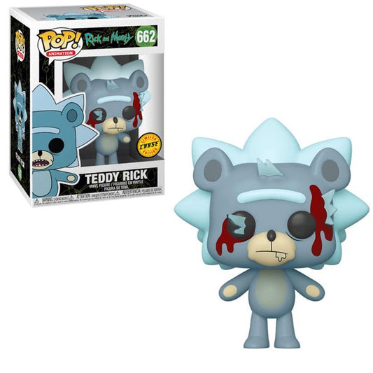 Funko POP! Animation Rick & Morty CHASE Teddy Rick #662