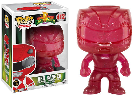 Funko POP! Television Mighty Morphing Power Rangers Red Ranger #412 [Morphing] Exclusive