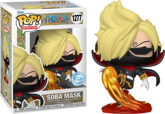 Funko POP! One Piece Sanji Soba Mask #1277 Chalice Collectibles Exclusive
