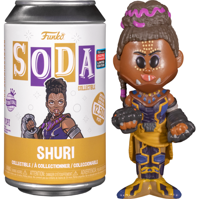 Funko Soda Marvel Black Panther - Shuri Sealed Can [International] [Limited Edition 12500 PCS] Exclusive