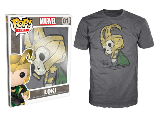 Funko POP! Tees: Marvel Loki #01 Size XL