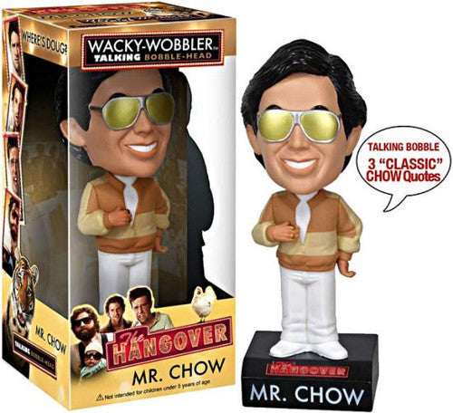 Funko The Hangover Wacky Wobbler Mr. Chow Talking Bobble Head