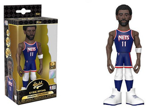 Funko Gold NBA Nets Kyrie Irving CHASE [Blue Uniform] 5"