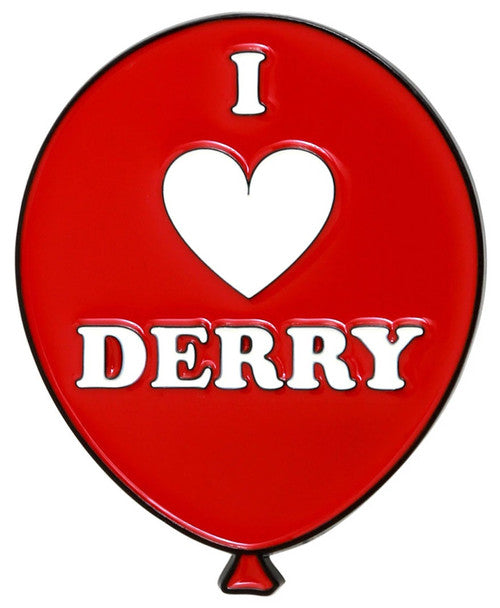 Funko Horror IT 'I love DERRY' Red Balloon Enamel Pin