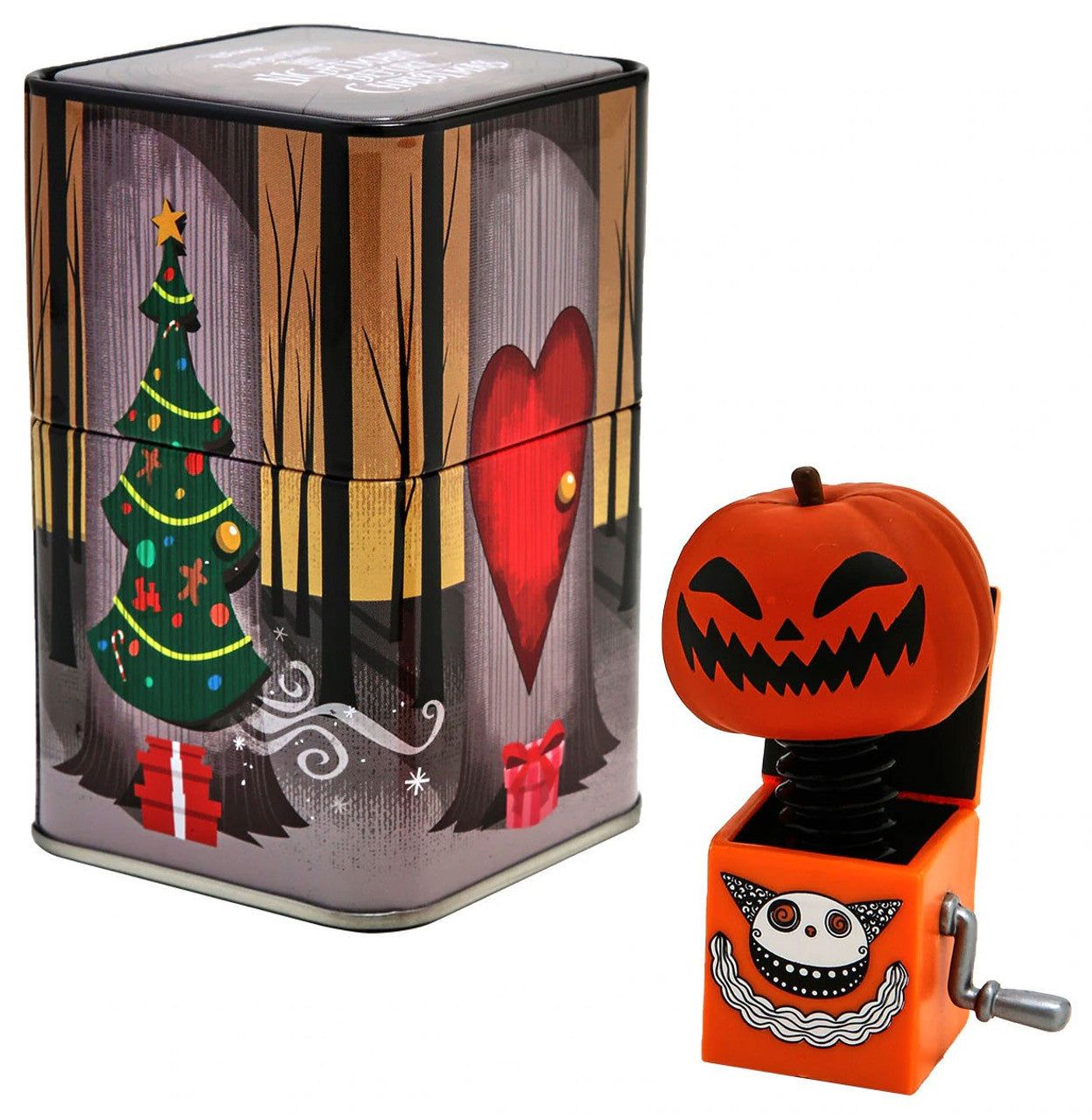 Funko Mysteri Mini Tin The Nightmare Before Christmas Pumpkin Jack-in-the-Box Exclusive [Nightmare Box]