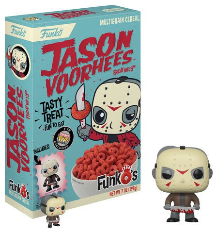 Funko Jason Voorhees Exclusive 7 Oz. Breakfast Cereal with Pocket POP!