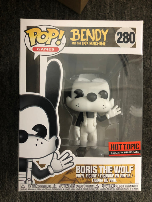 Funko POP! Games Bendy and the Ink Machine Boris #280 Prerelease