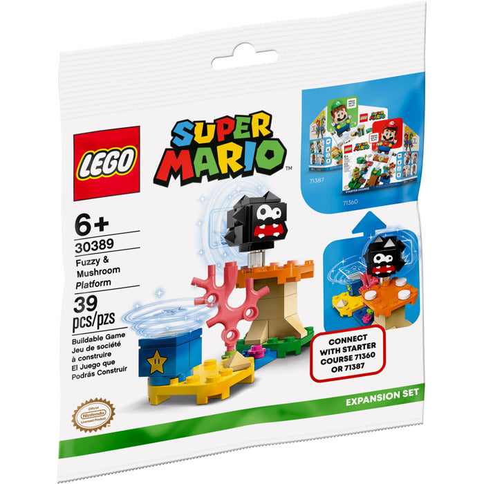 LEGO Super Mario Fuzzy & Mushroom Platform 30389