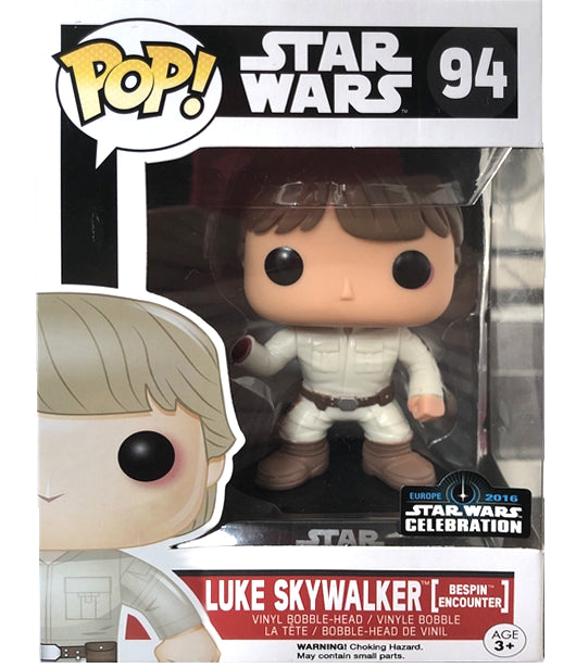 Funko POP! Star Wars Luke Skywalker [Bespin Encounter] #94 Star Wars Europe 2016 Celebration