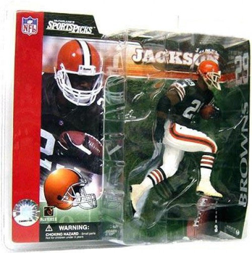 McFarlane Toys NFL Cleveland Browns Sports Series 3 James Jackson Action Figure