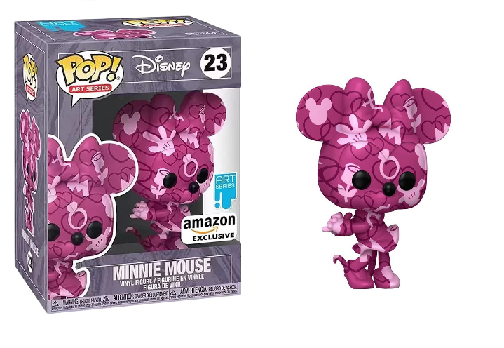 Funko POP! Art Series Disney Minnie Mouse #23 [Valentine] Exclusive