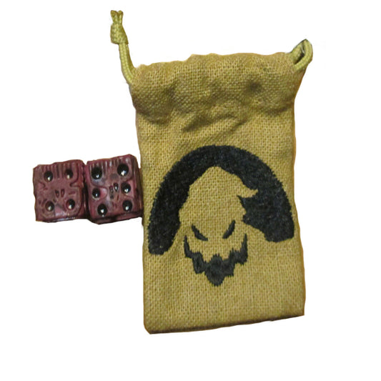 Funko Disney Treasures Nightmare Before Christmas Oogie Boogie Dice with Burlap Bag