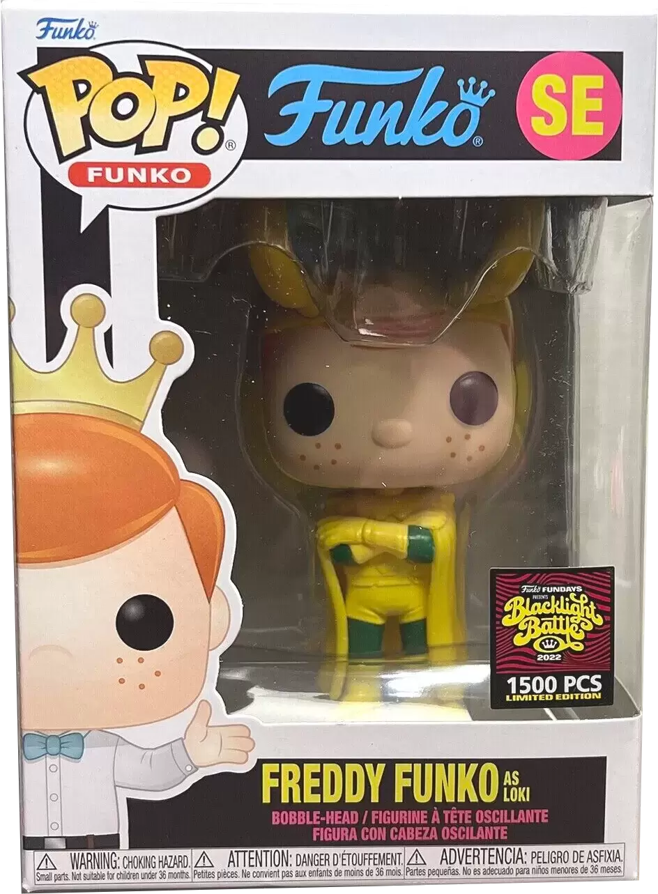 Funko POP! Fundays Freddy Funko As Loki LE 1500 Exclusive