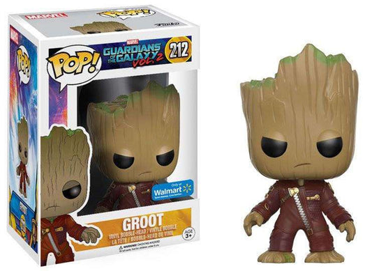 Funko POP! Marvel Guardians of the Galaxy Vol. 2 Groot #212 [Jumpsuit] Exclusive