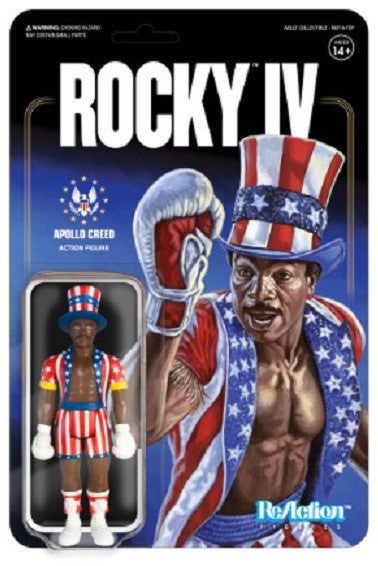 Funko ReAction Rocky IV Apollo Action Figure