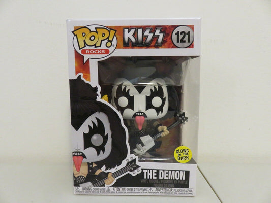 Funko POP! Rocks Kiss The Demon #121 [Glows in the Dark]