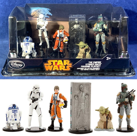 Disney Store Star Wars: The Empire Strikes back figurine playset 6 figures SS2