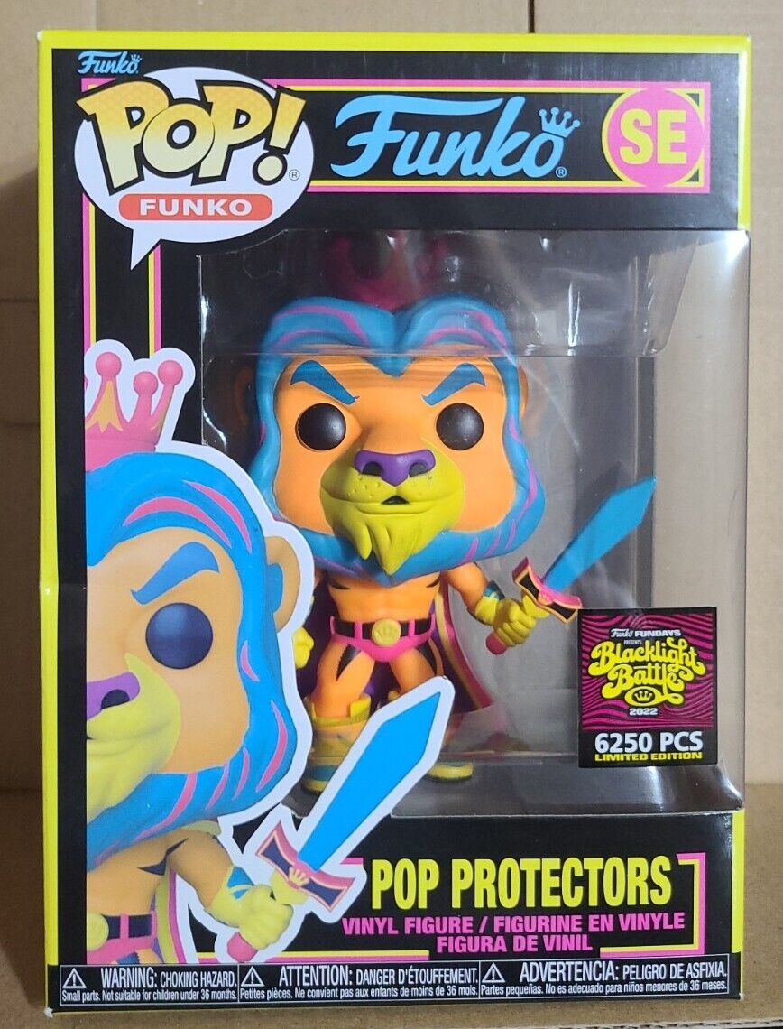 Funko POP! Fundays Pop Protectors Lion LE 6250 [Blacklight] Exclusive