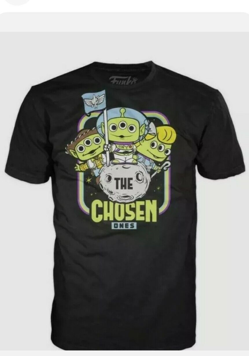 Funko POP! Tees Disney Toy Story Aliens The Chosen Ones Shirt Size XL