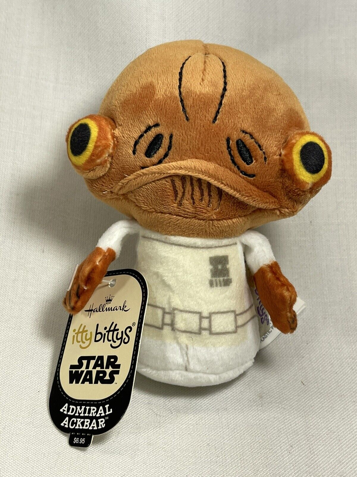 Hallmark itty bittys Star Wars Admiral Ackbar 5" Stuffed Toy