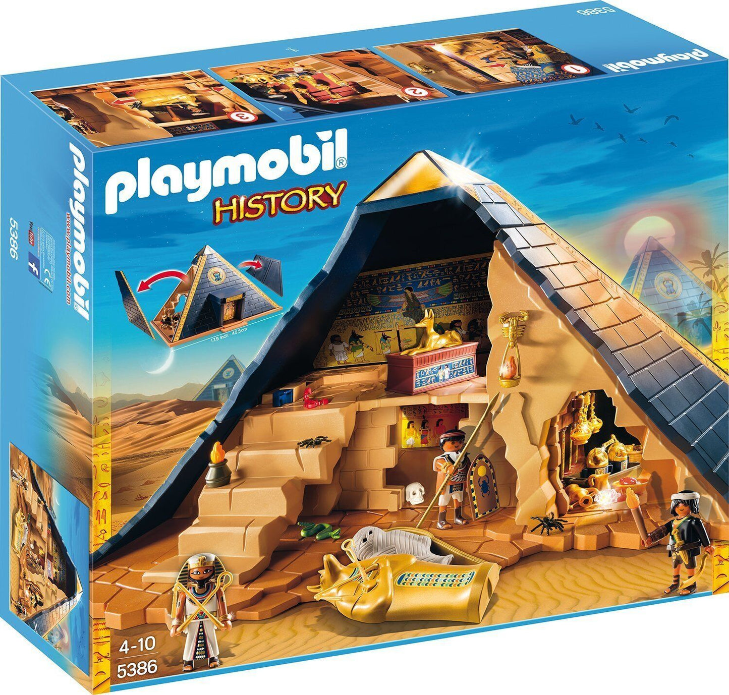 Playmobil History Pyramid Of Pharaoh 5386