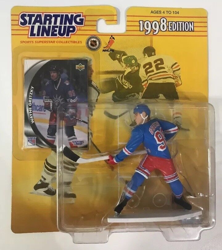 1998 Wayne Gretzky Kenner Starting Lineup Figure NIP New York Rangers