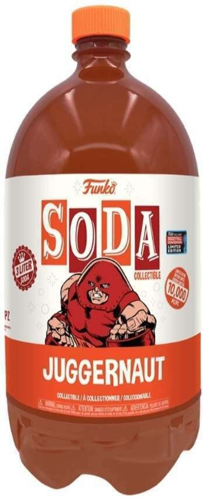 Funko SODA 3 Liter Marvel Heroes Juggernaut Limited Edition 10000 2022 Fall Limited Edition Exclusive